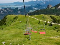 Es geht wieder hinab - 183 Höhenmeter überwindet die Hochalpbahn.  • © alpintreff.de - Christian Schön